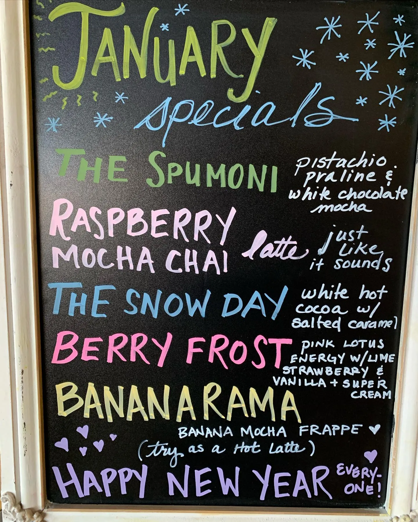 January 2024 Specials